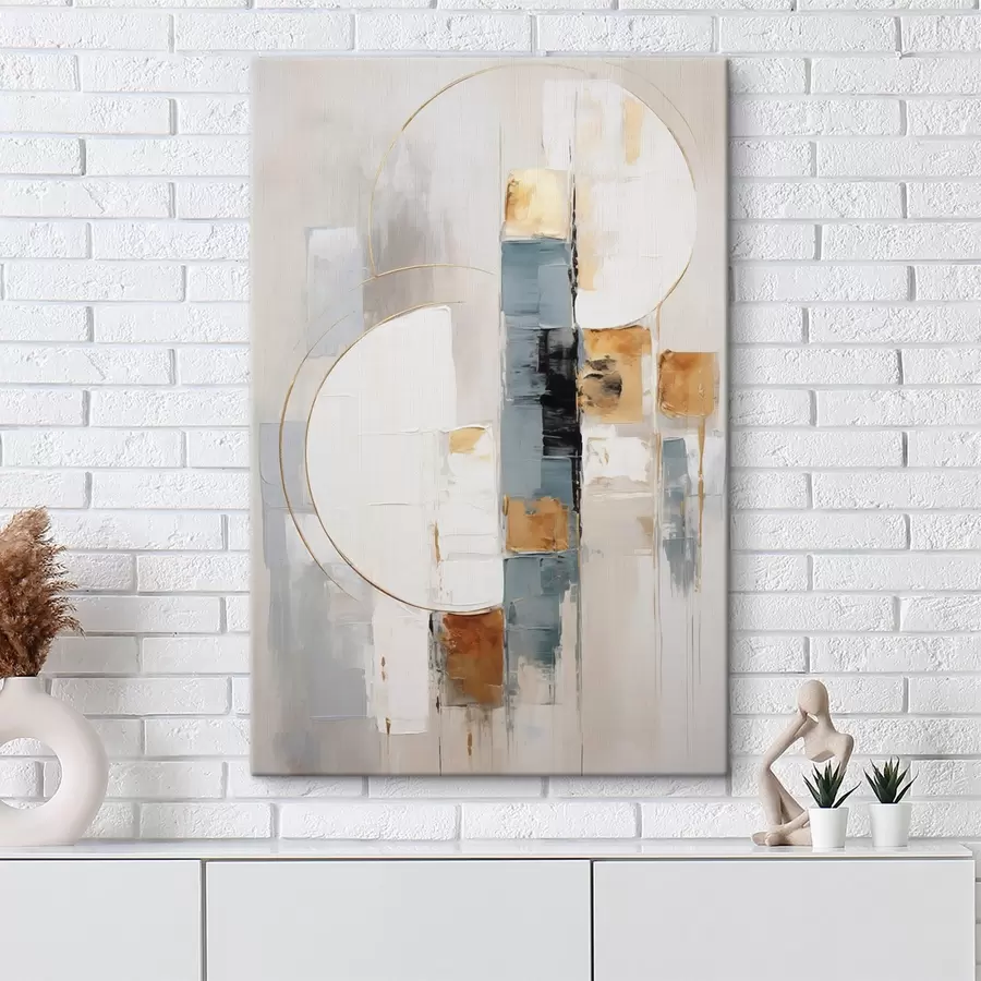 Tablouri Compoziție abstractă, imitație de pictură s50196