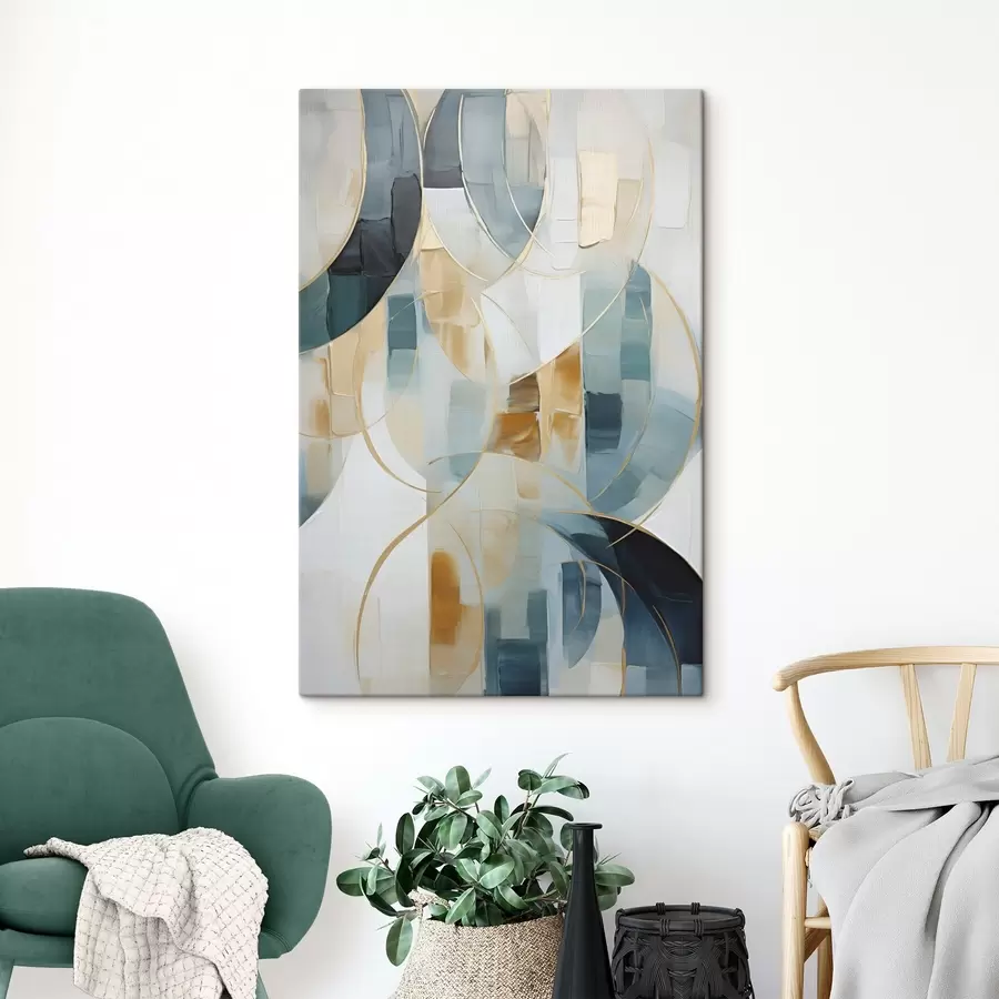 Tablouri Compoziție abstractă, imitație de pictură s50197