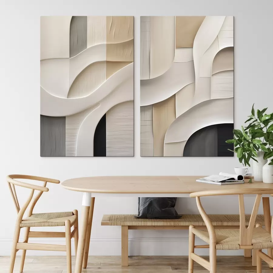 fototapet Compoziție abstractă, ilustrație plană m30822 
