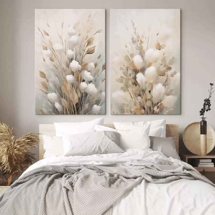 fototapet Vegetație, imitație de pictură m30827 