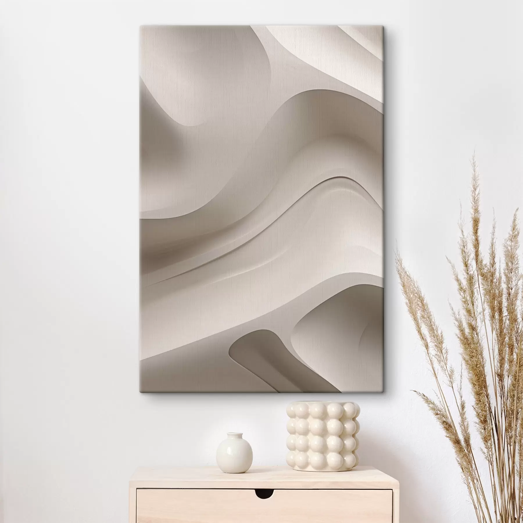 Tablouri Relief tridimensional alb s50286