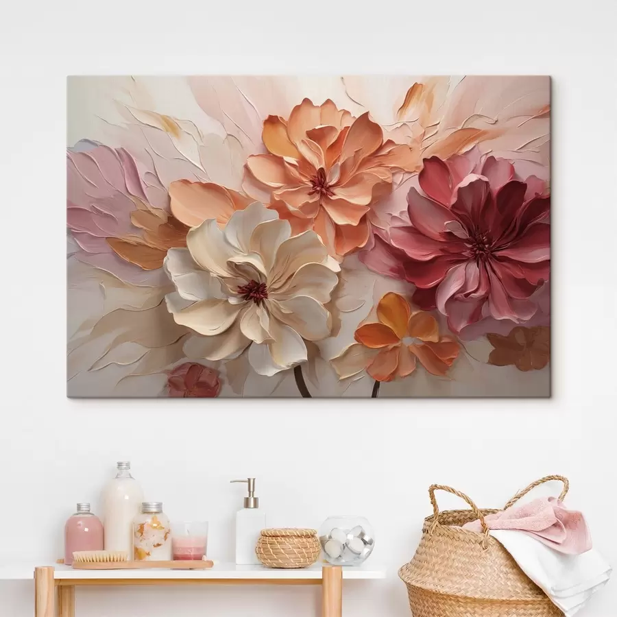 Tablouri Flori de primăvară tridimensionale s50288