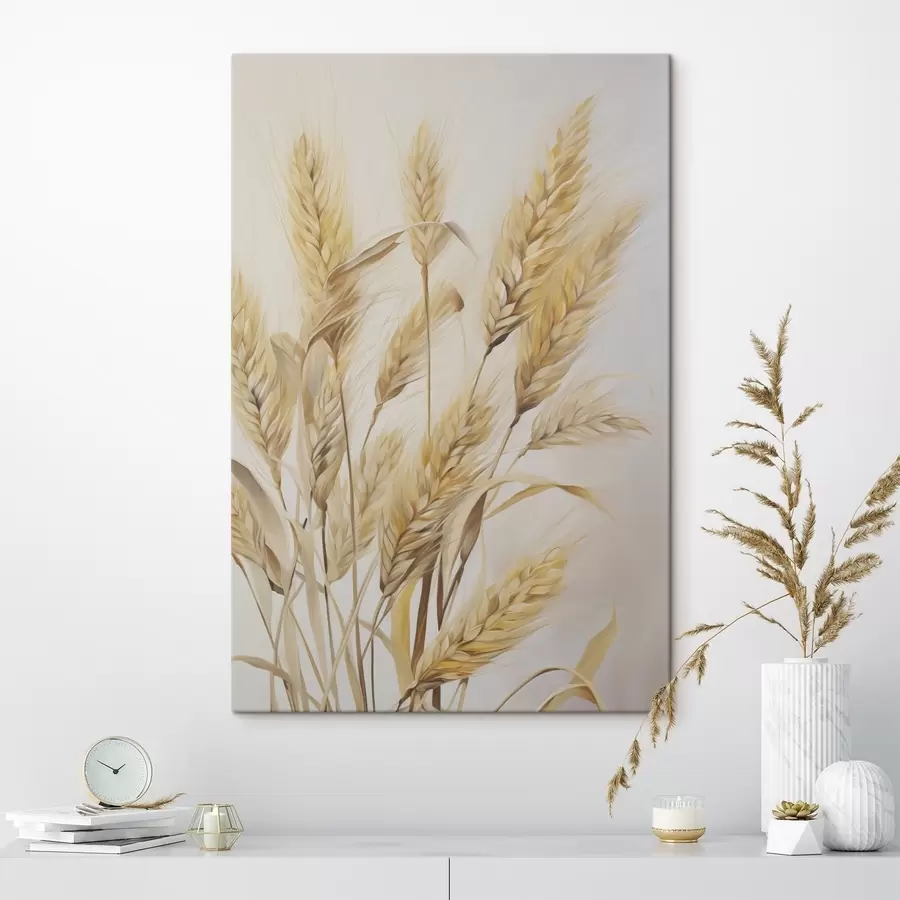 Tablouri Spiculețe de grâu, imitație de pictură s50262