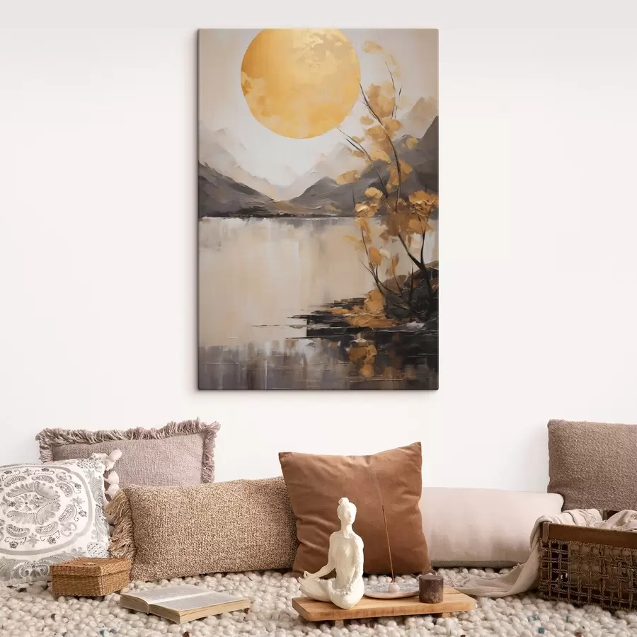 Tablouri Peisaj abstract, imitație de pictură s50272