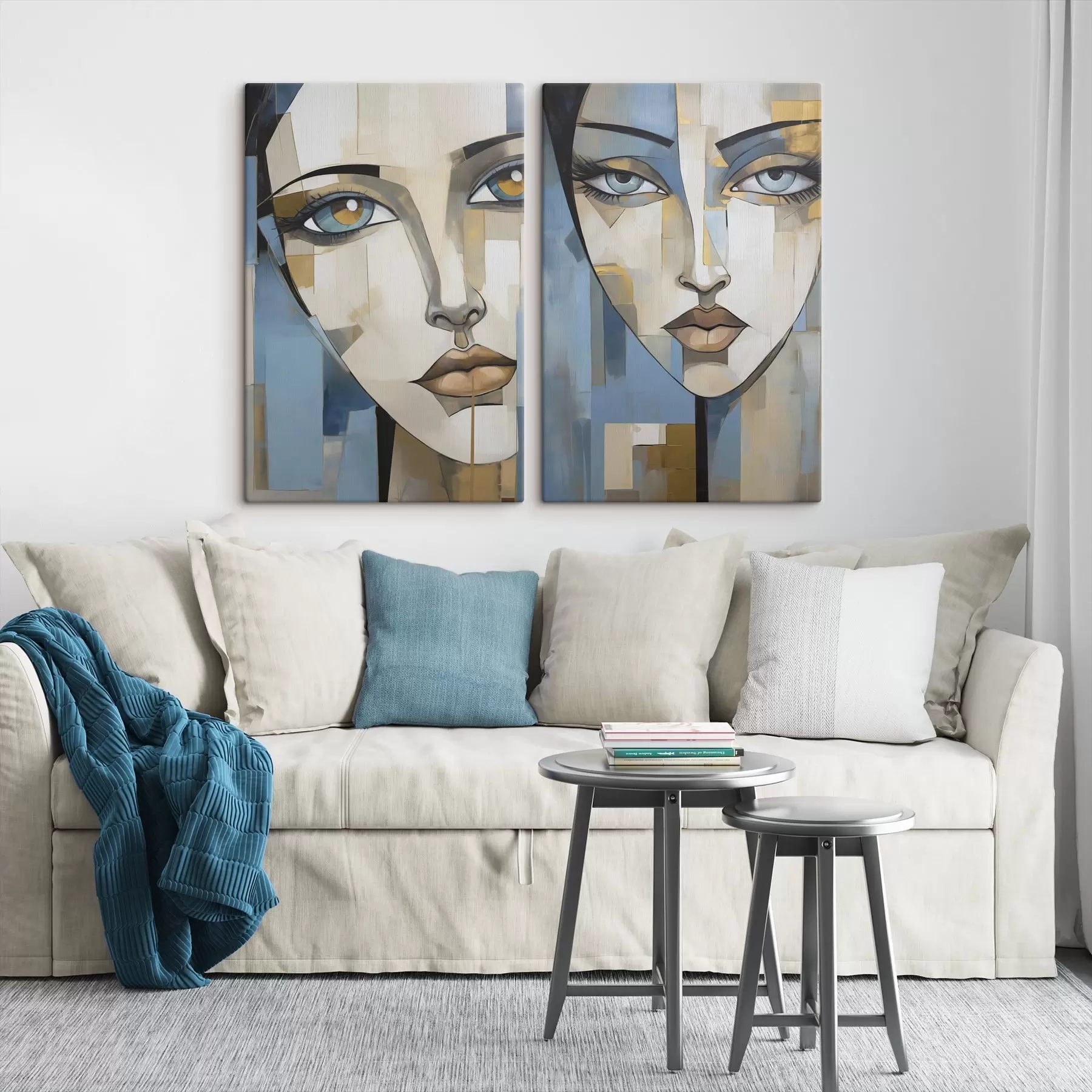 Tablouri Chip abstract, imitație de pictură m30859