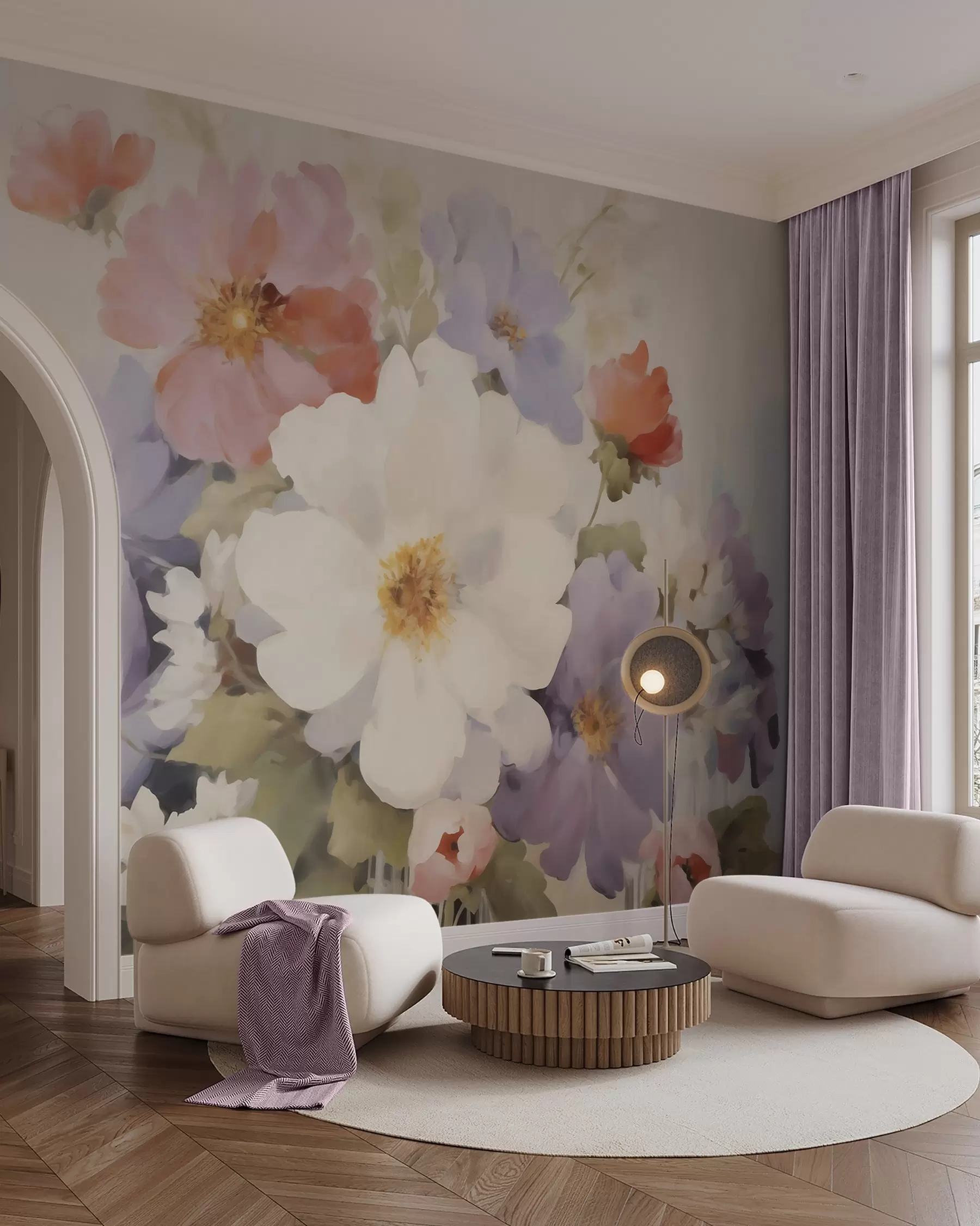 fototapet Buchet în pastel w05850