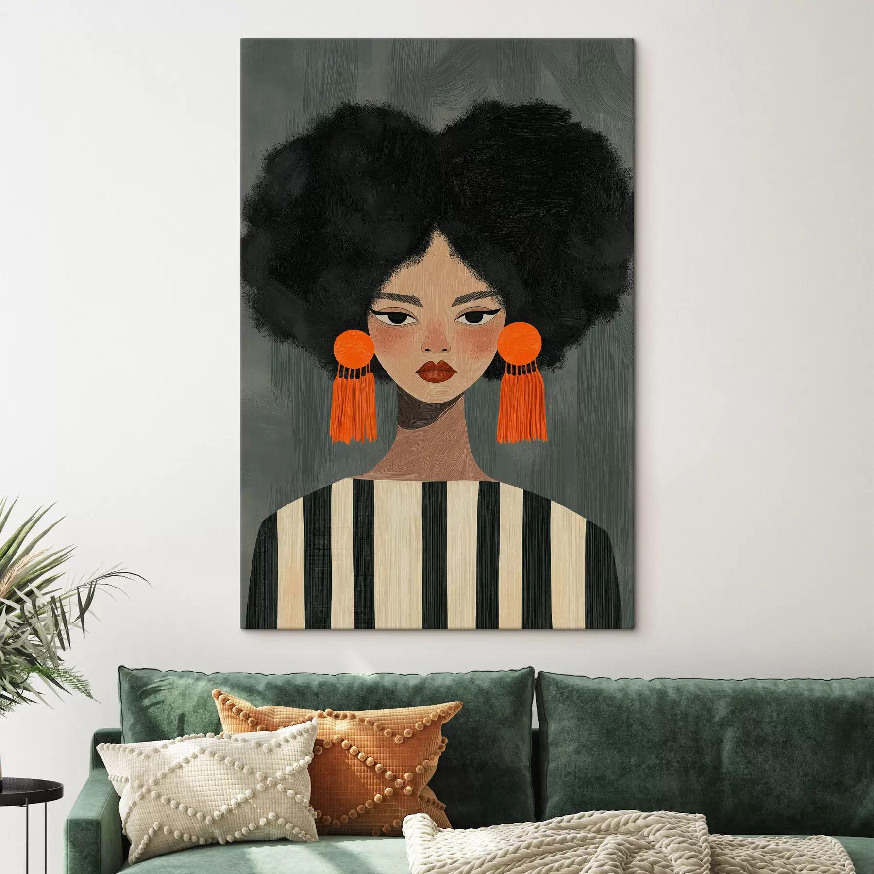 Tablouri Fata afro s50337