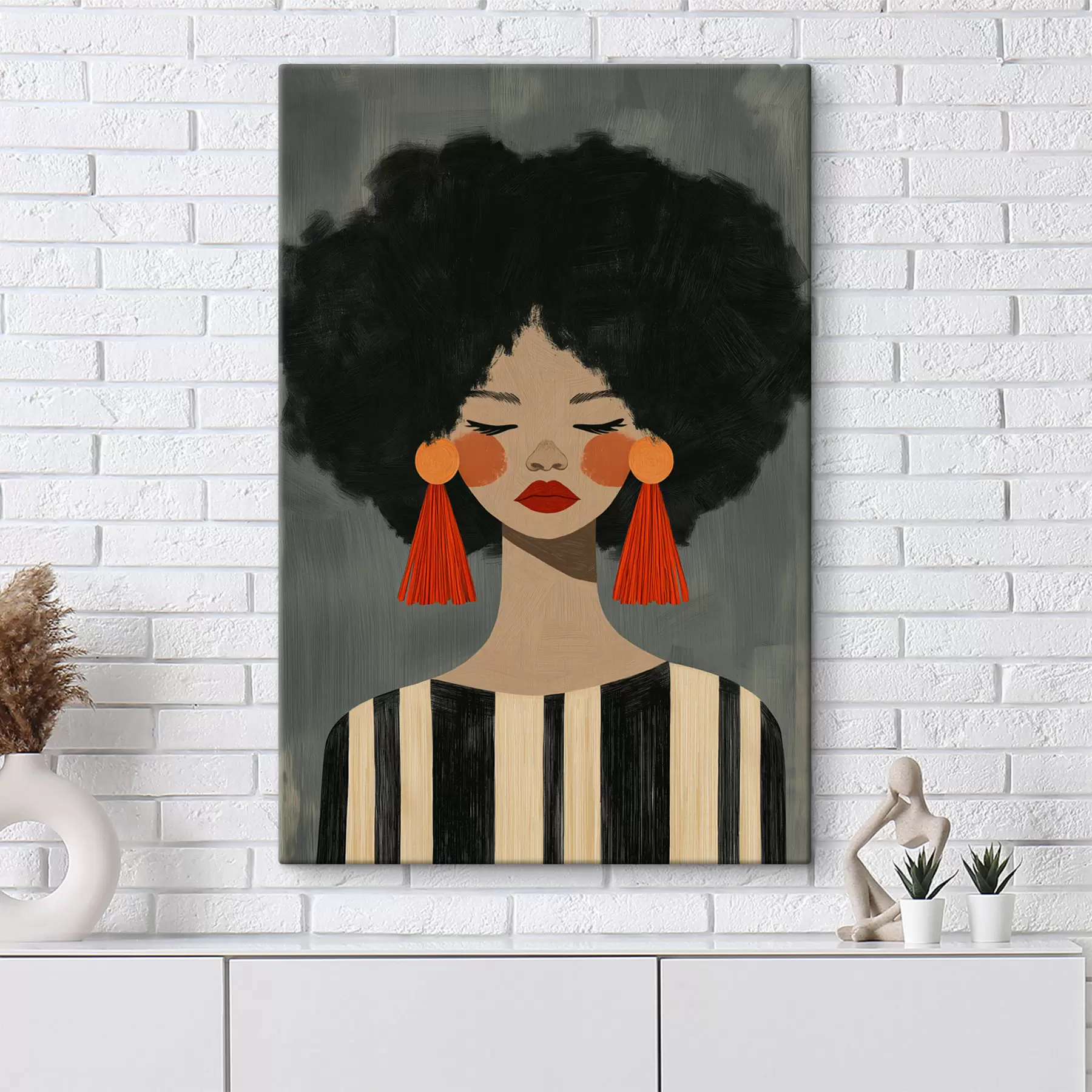 Tablouri Fata afro s50338