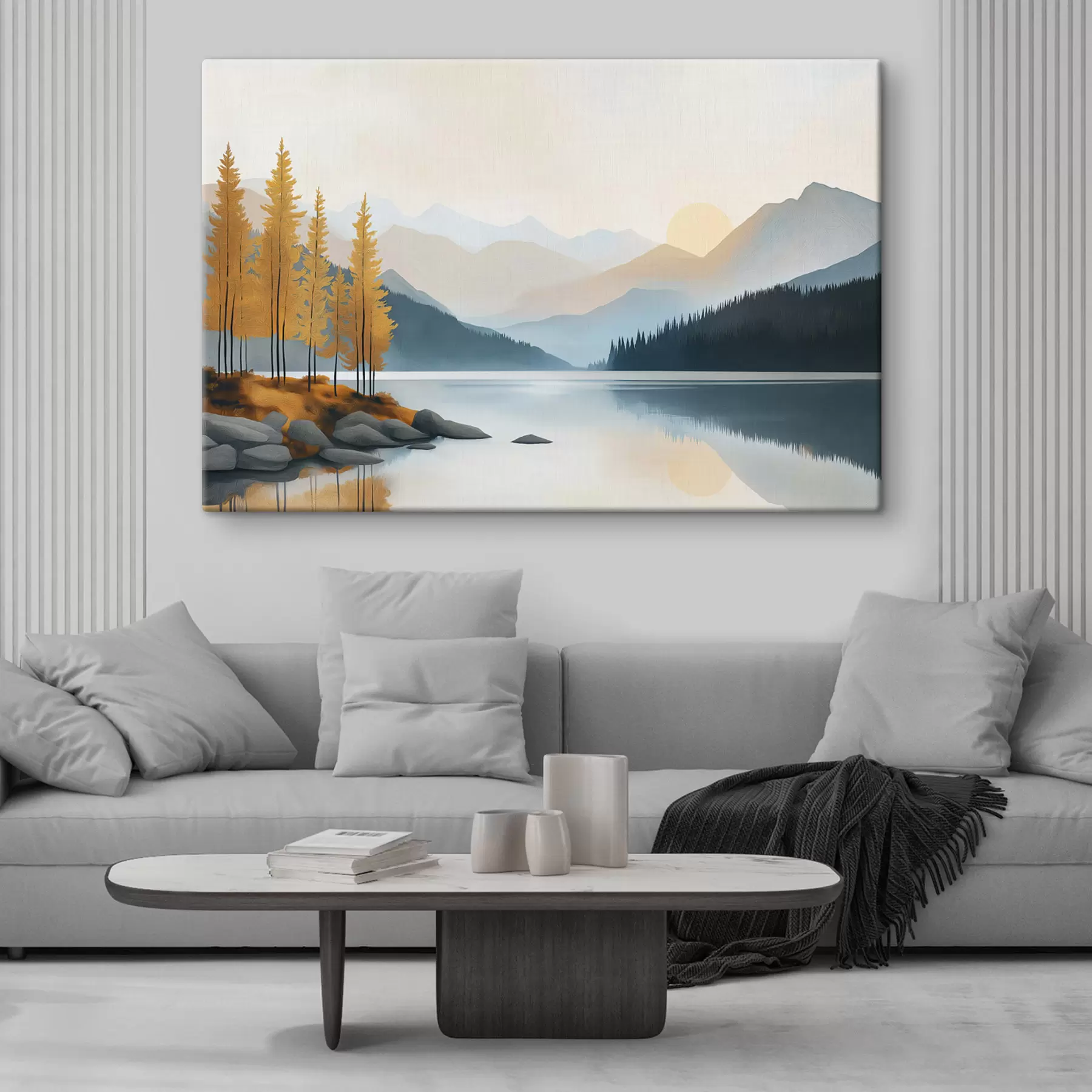 Tablouri Lacul de munte s50344