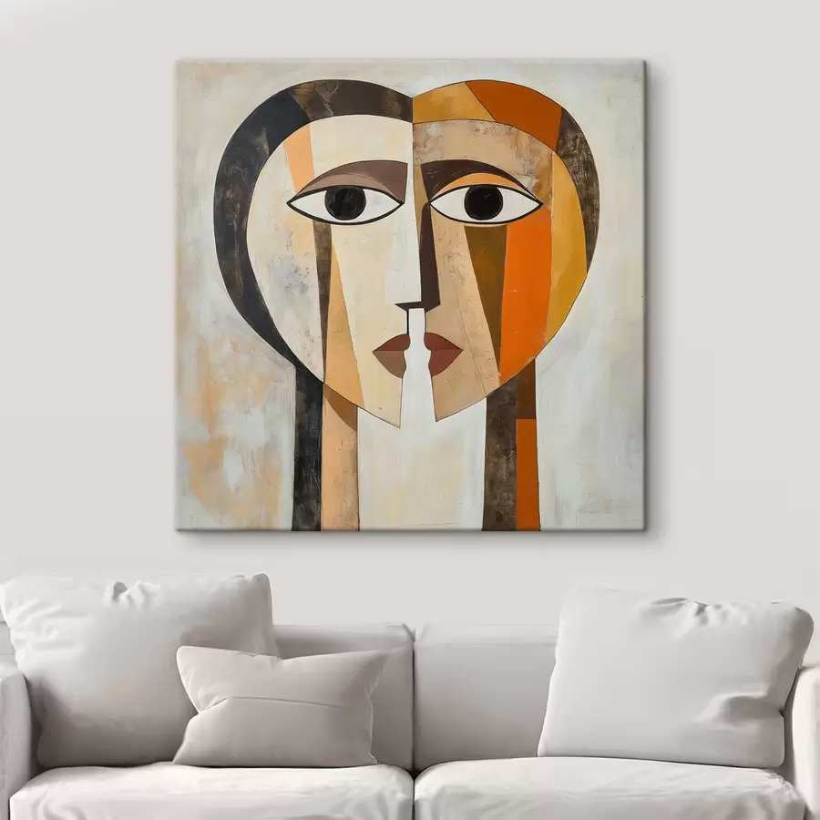 Tablouri Fețe abstracte s50352