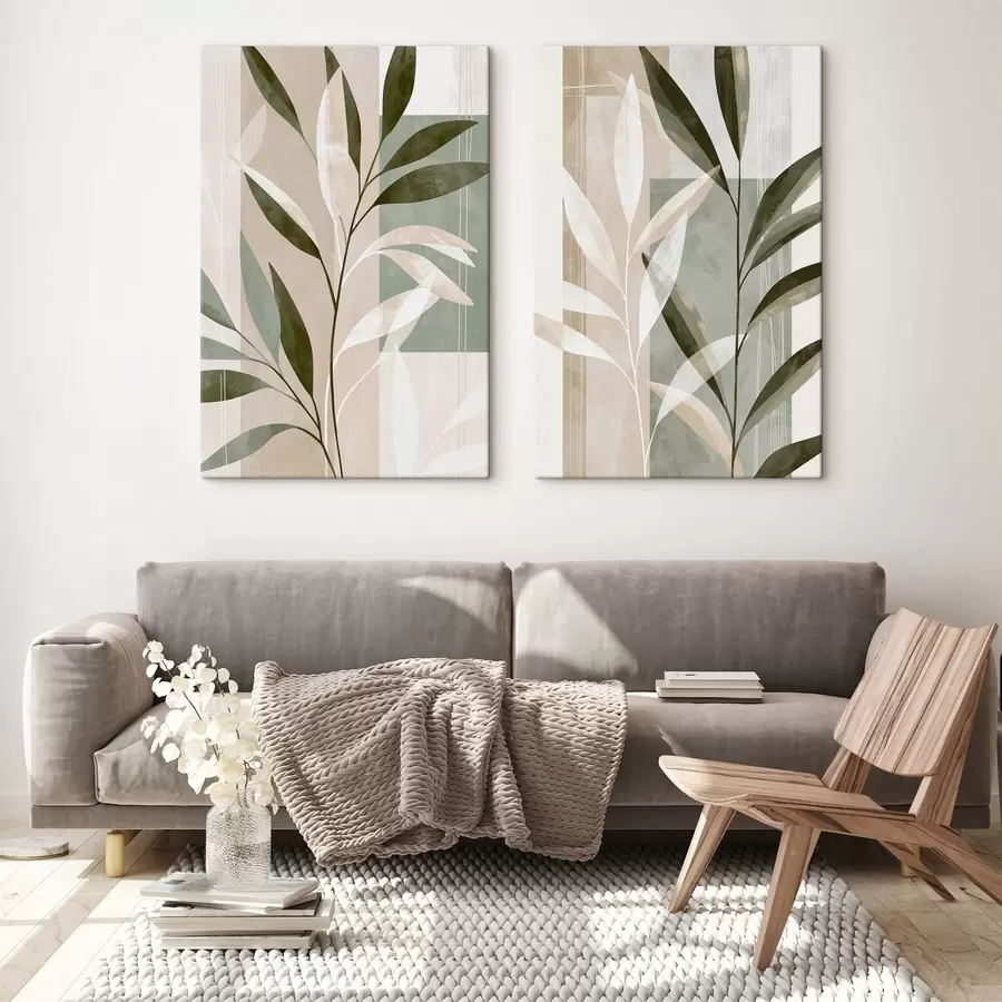 Tablouri Frunze botanice abstracte m30717