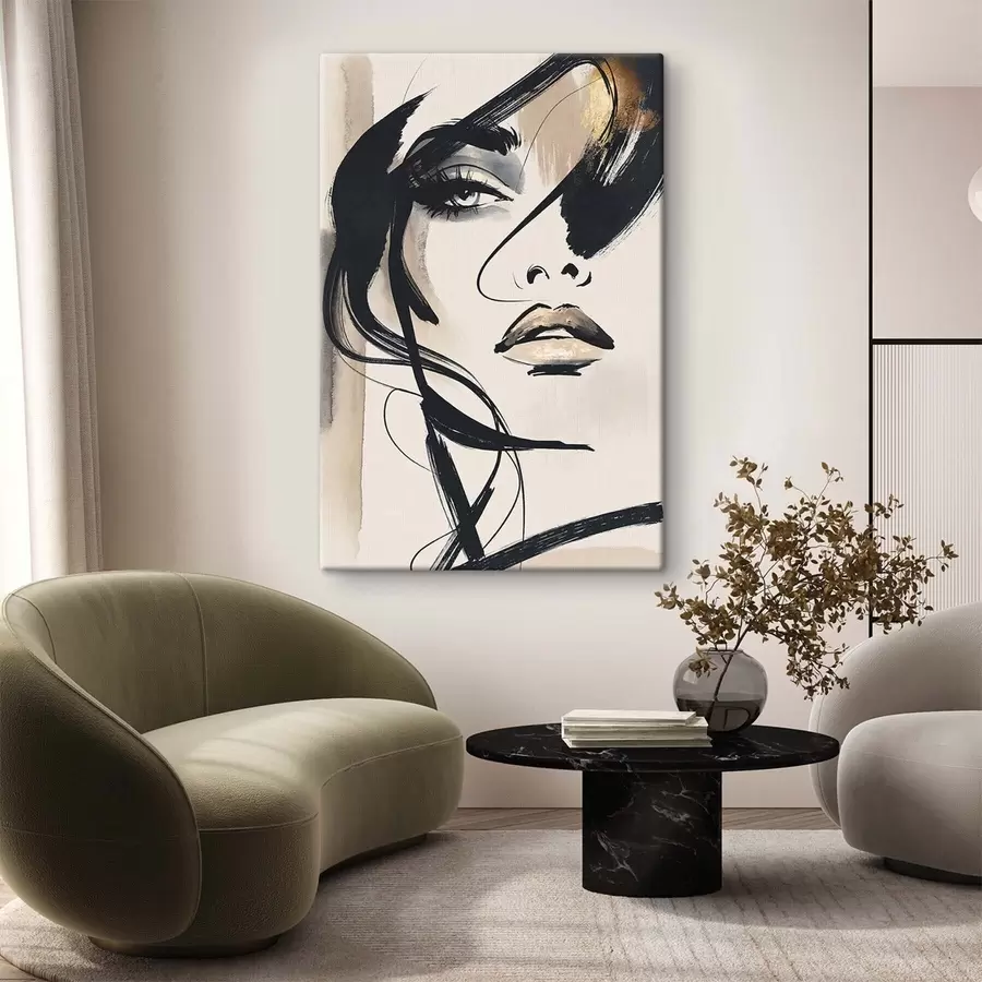 Tablouri Portret feminin abstract s50162