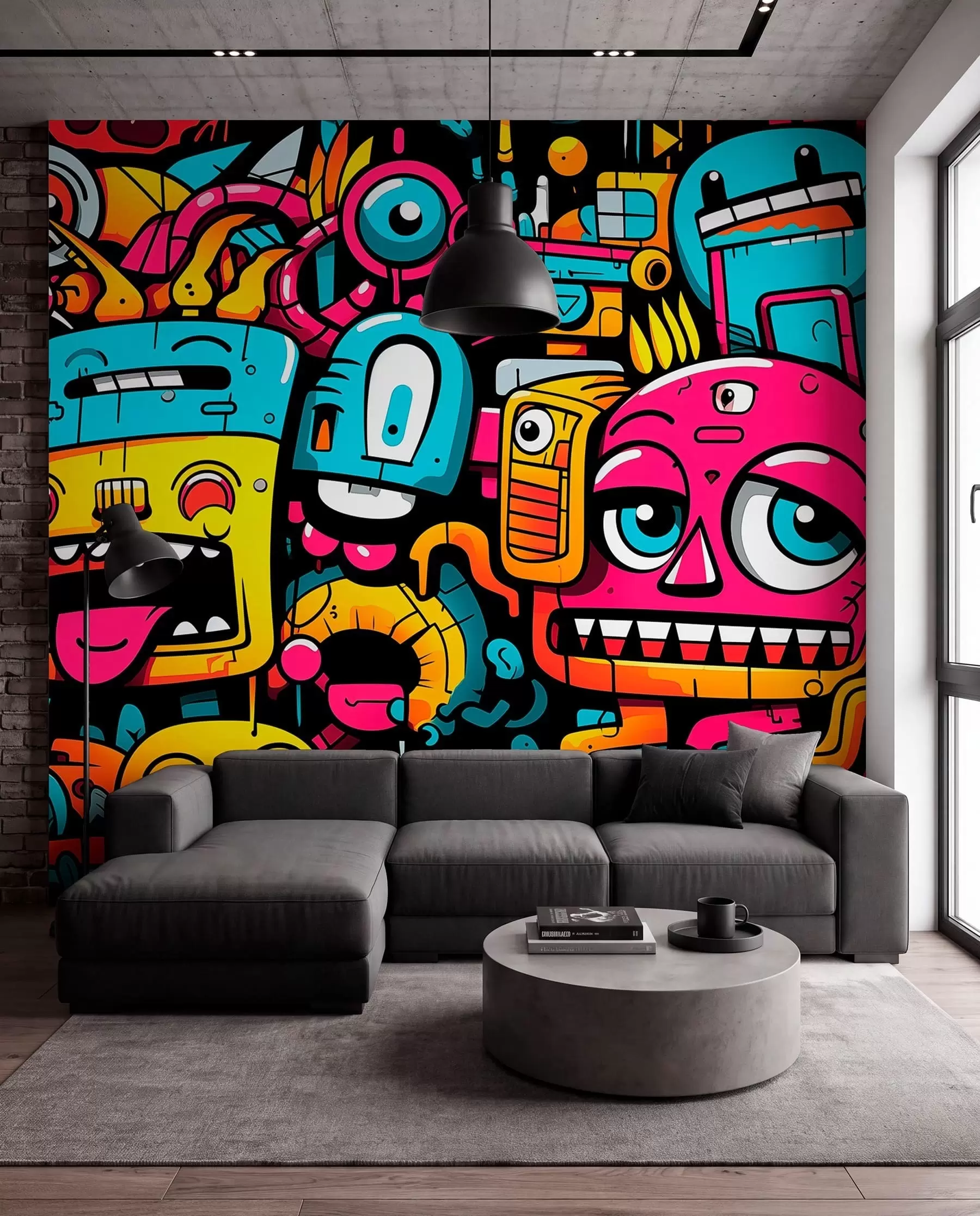 fototapet Graffiti w05762