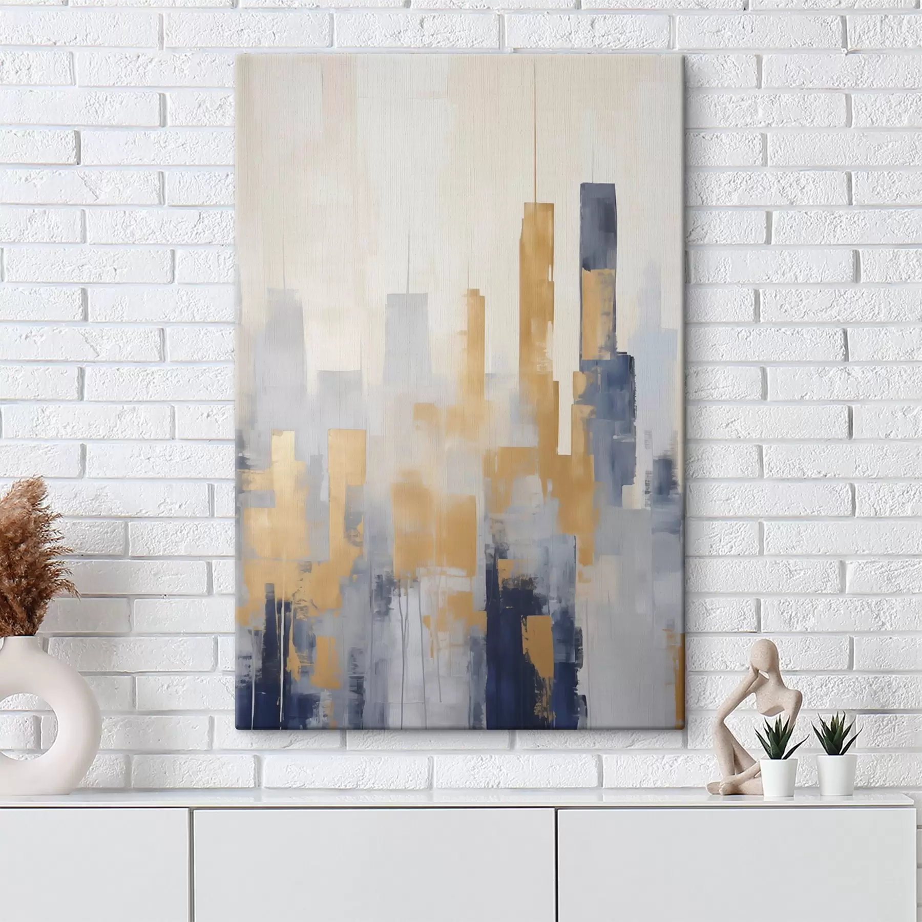Tablouri Compoziție abstractă, imitație de pictură s50383