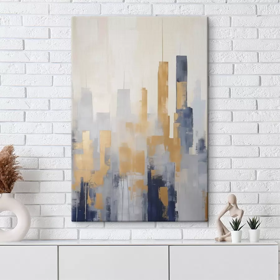 Tablouri Compoziție abstractă, imitație de pictură s50383