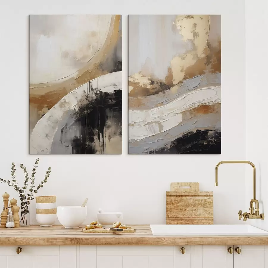 Tablouri Abstracția, imitația picturii m30897