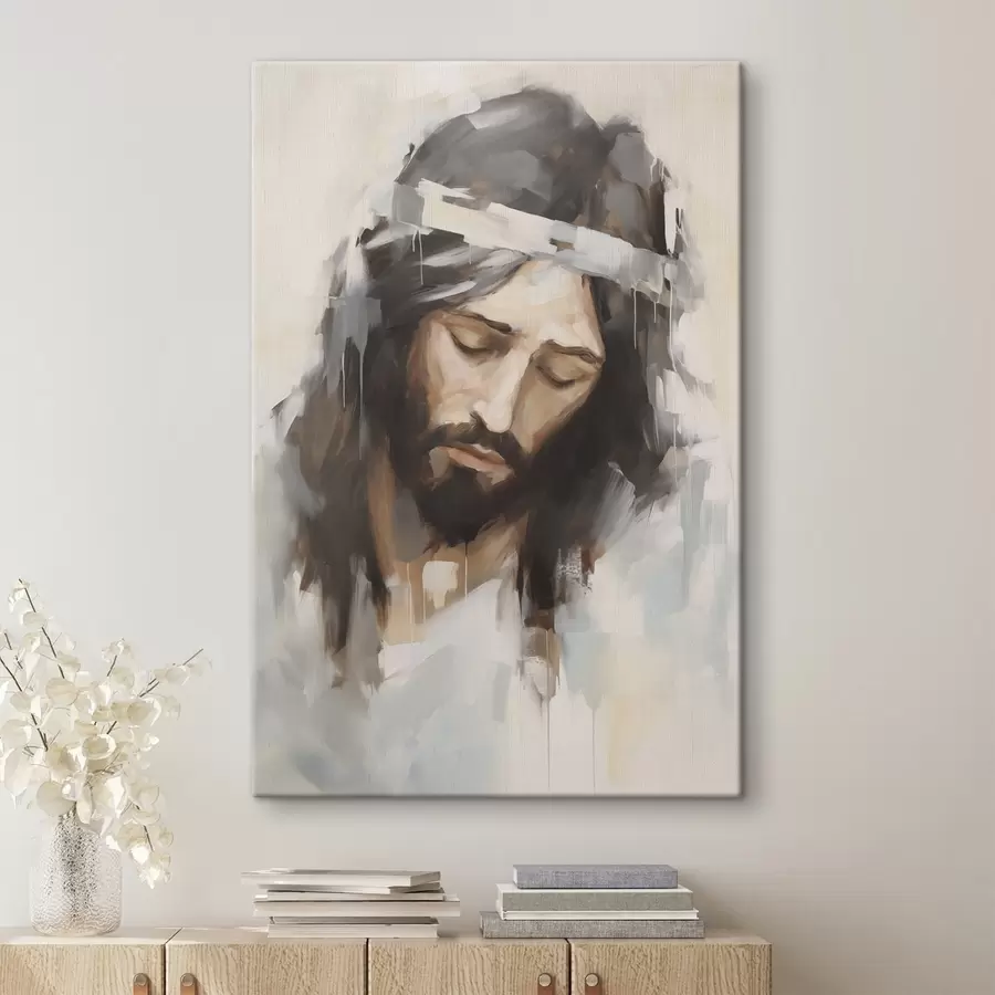 Tablouri Iisus, pictură în stil imitație s50408