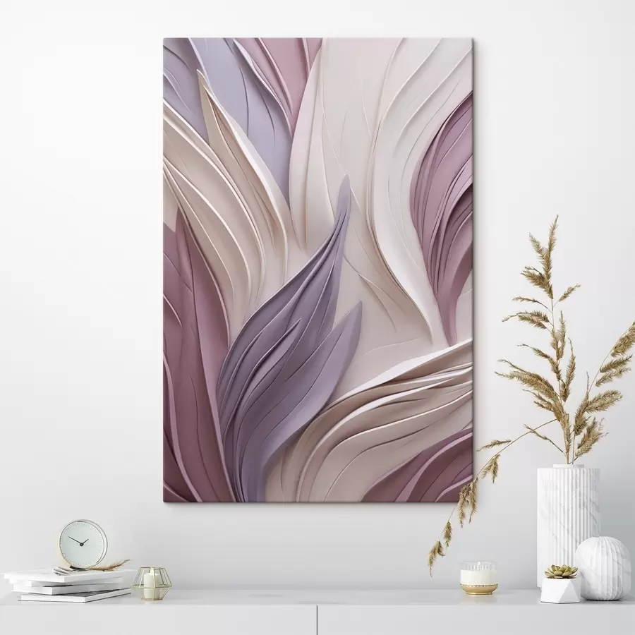 Tablouri Compoziție abstractă cu forme stratificate imitate s50411