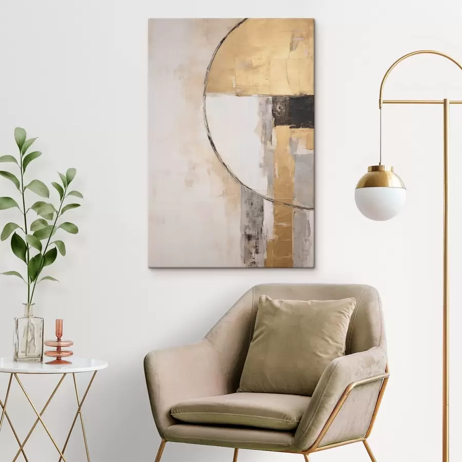 Tablouri Compoziție abstractă cu forme geometrice s50416