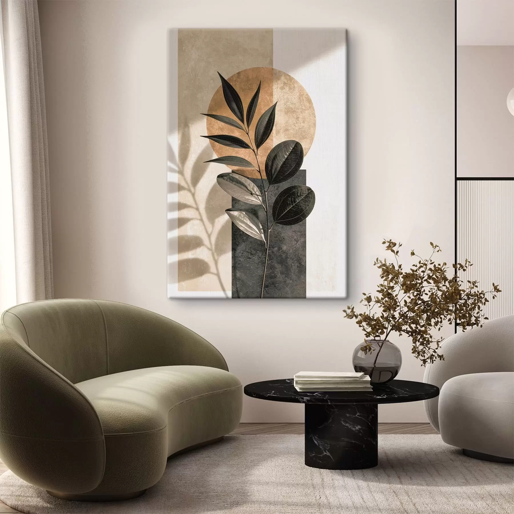 Tablouri Ramură cu forme geometrice s50461