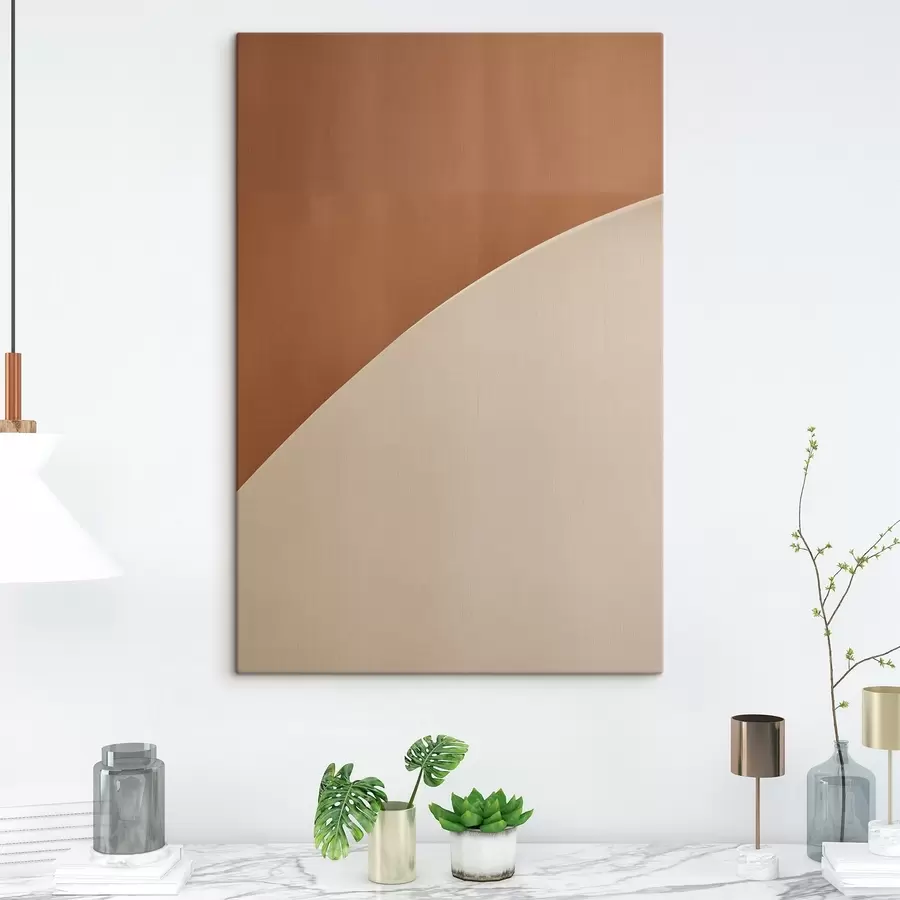 Tablouri Arc geometric din teracotă s50393