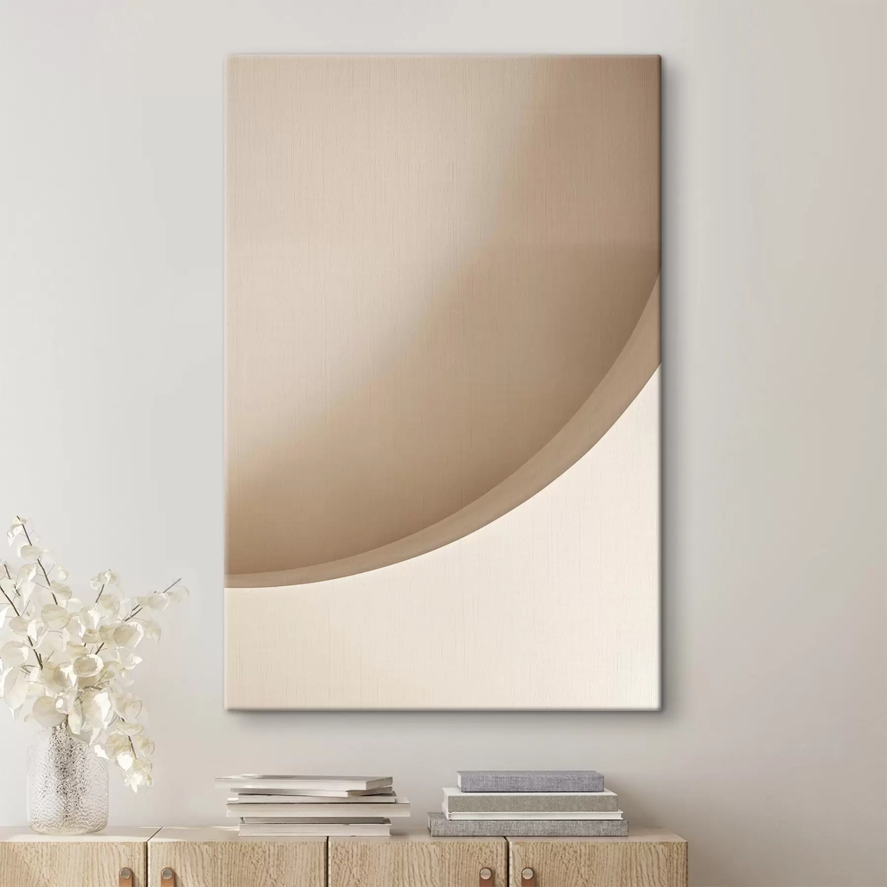 Tablouri Curba abstractă de nisip s50394