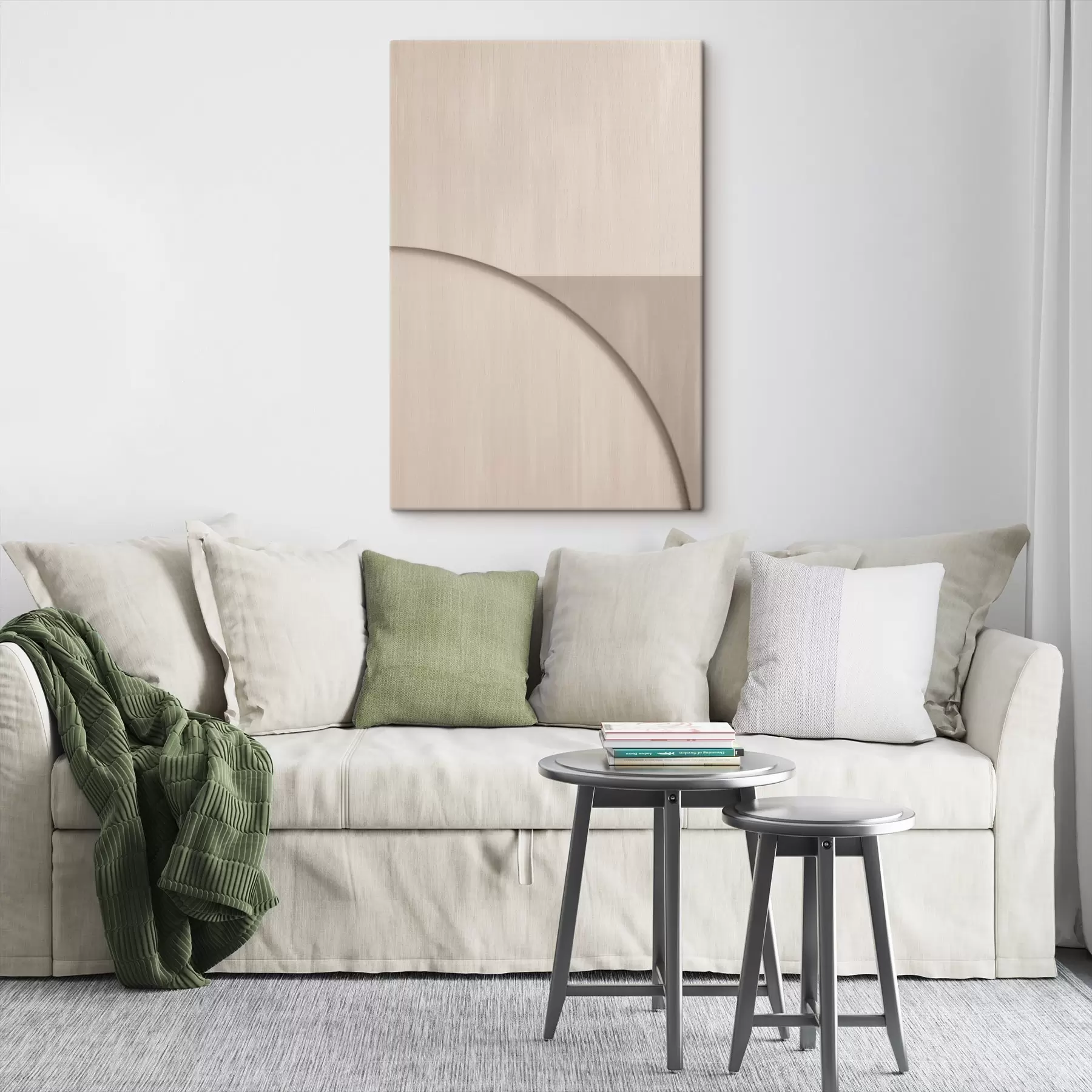 Tablouri Compoziție minimalistă în nuanțe de bej s50398