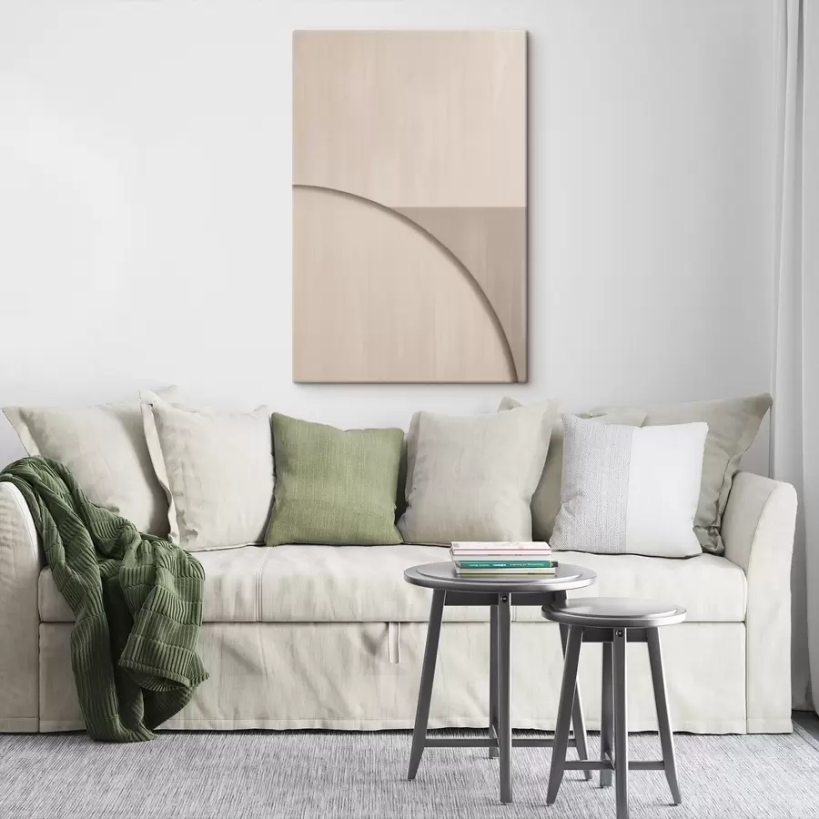 Tablouri Compoziție minimalistă în nuanțe de bej s50398