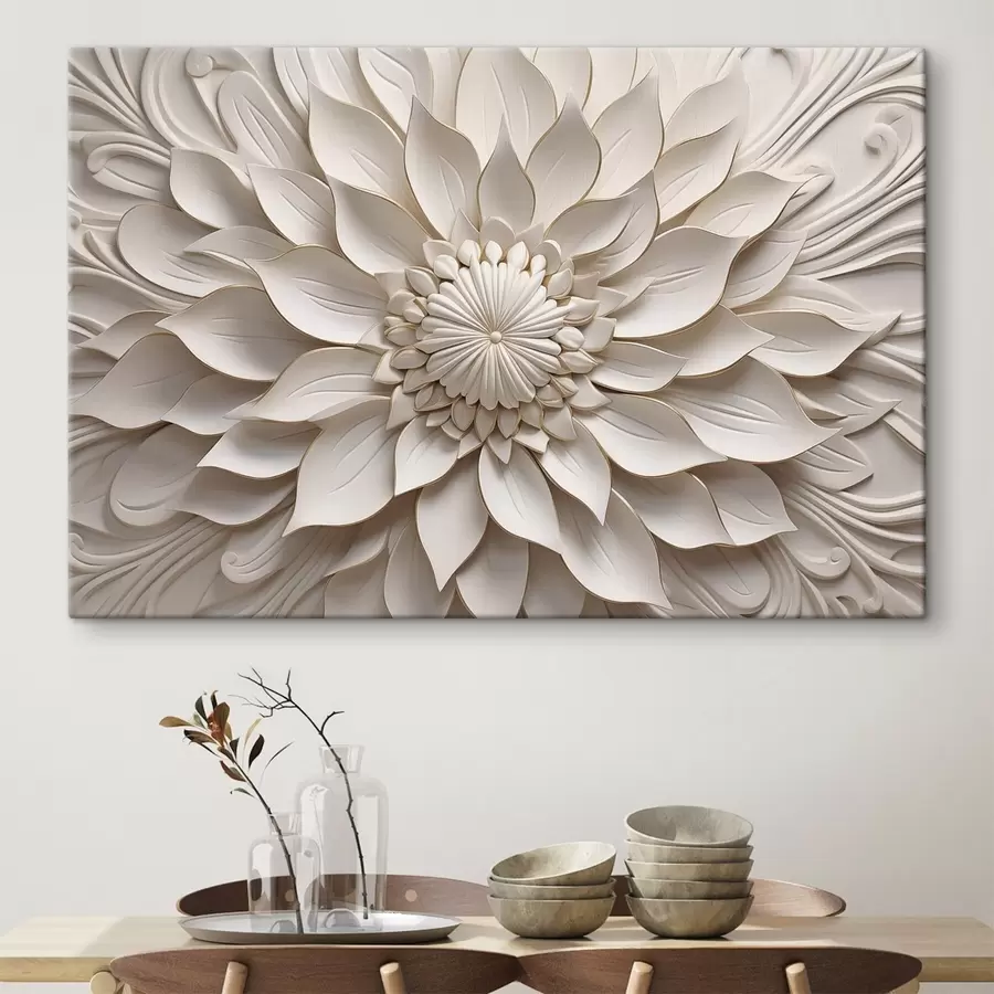 Tablouri Relief cu dalia perlată s50402