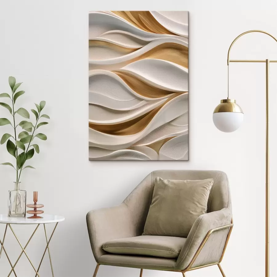 Tablouri Bucle elegante, cu un aspect voluminos s50466
