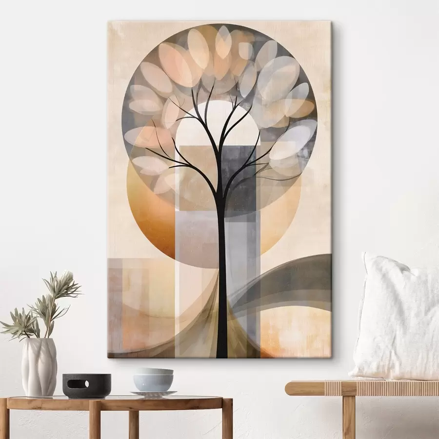 Tablouri Un copac abstract în stil scandinav s50489