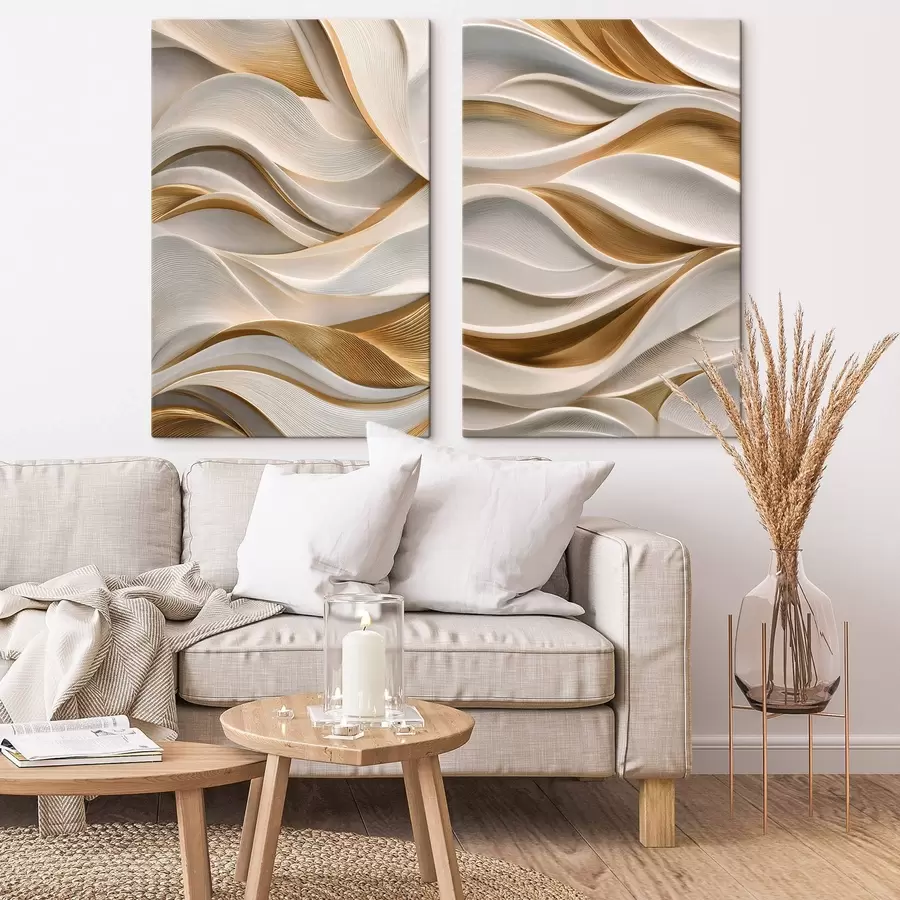 Tablouri Bucle elegante, cu un aspect voluminos m30921