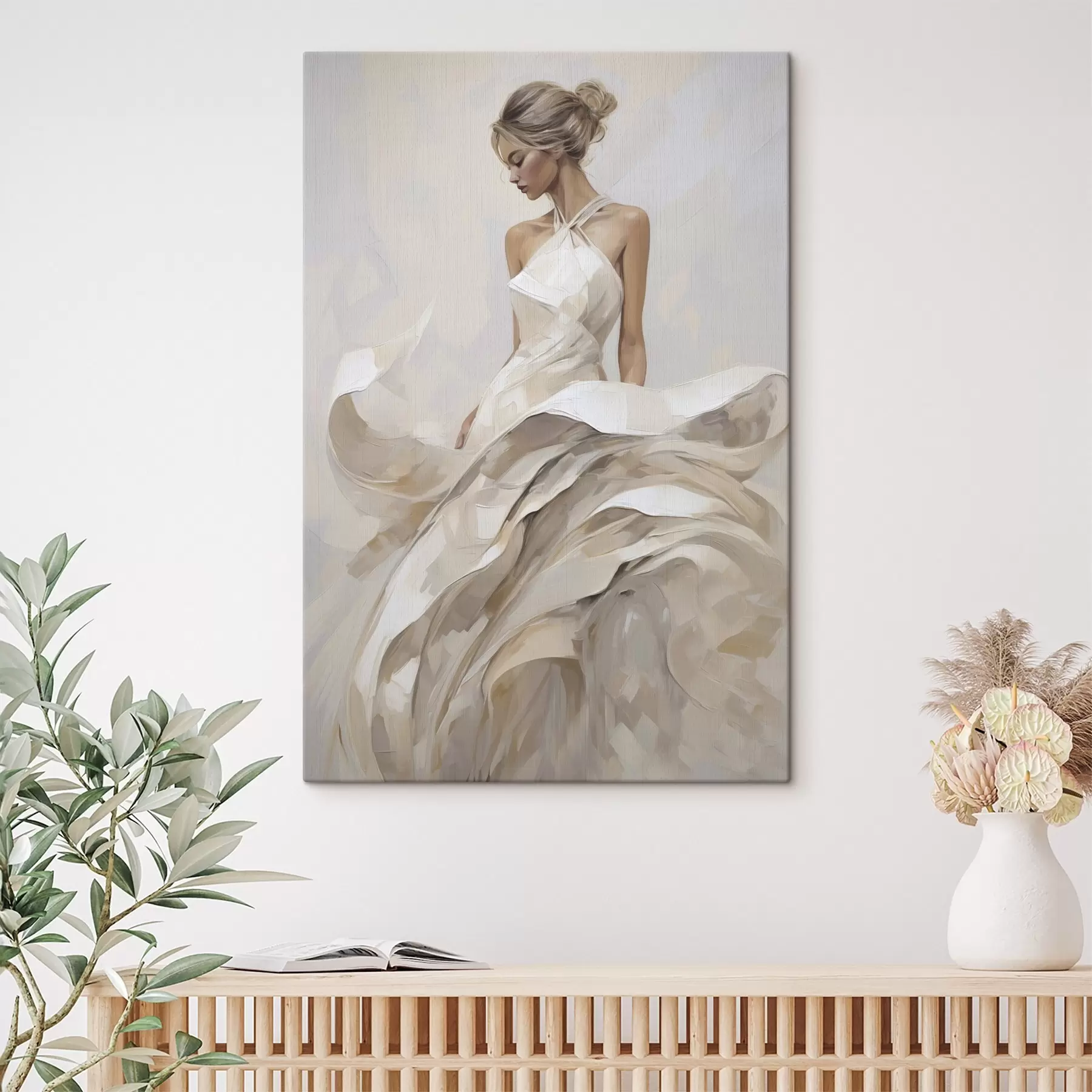 Tablouri Fată în rochie s50658
