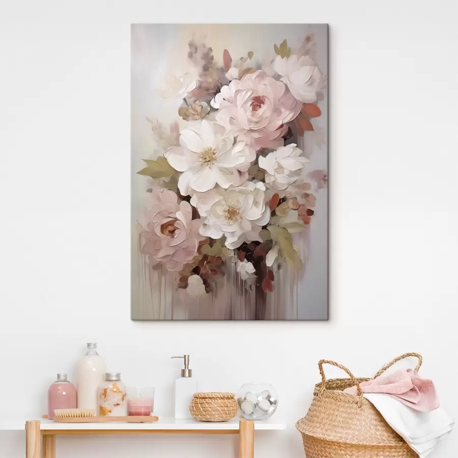 Tablouri Flori abstracte, imitație de pictură s50676