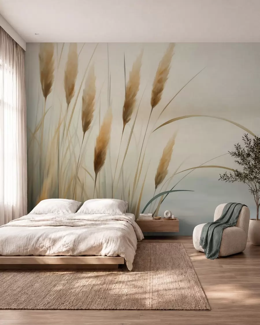 fototapet Stuf abstract, pictură în stil imitație w05902
