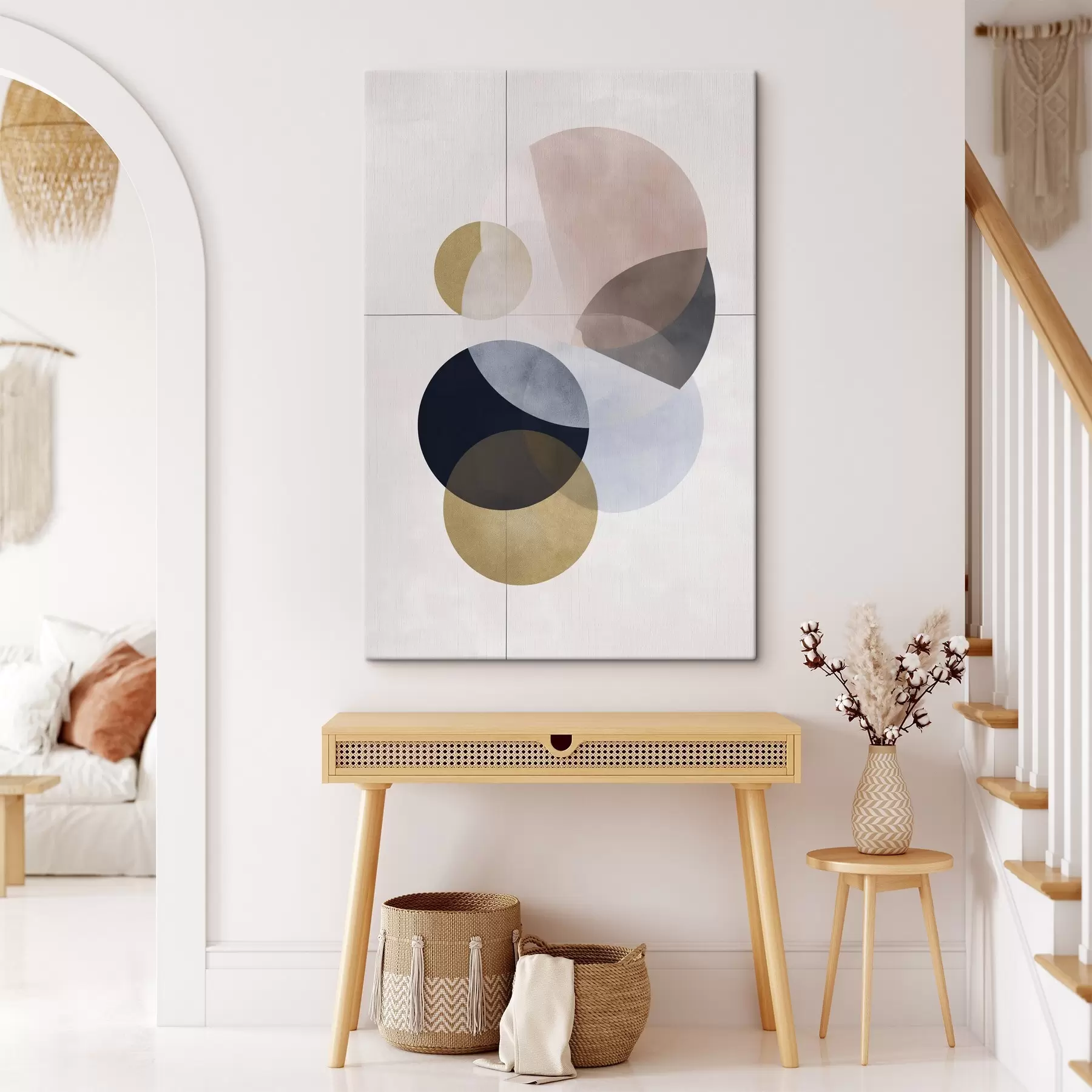 Tablouri Compoziție abstractă geometrică s50774