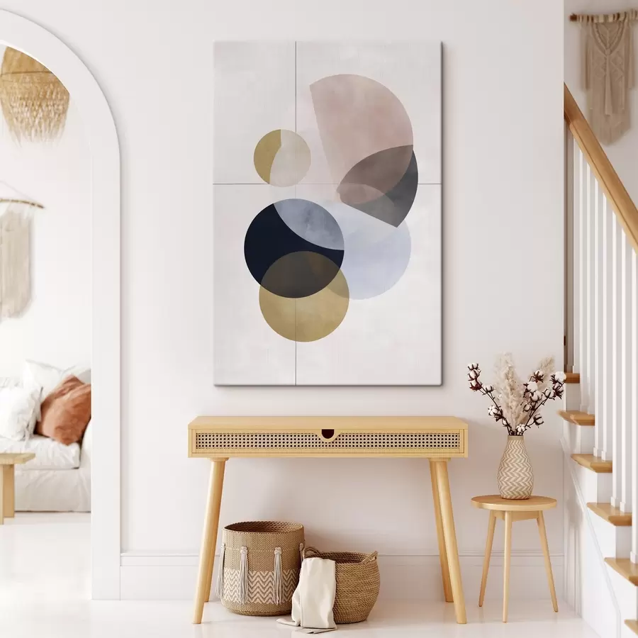 Tablouri Compoziție abstractă geometrică s50774