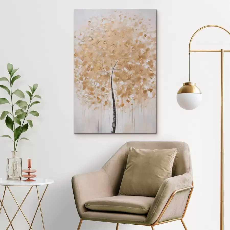 Tablouri Arbore abstract, pictură în stil imitație s50801