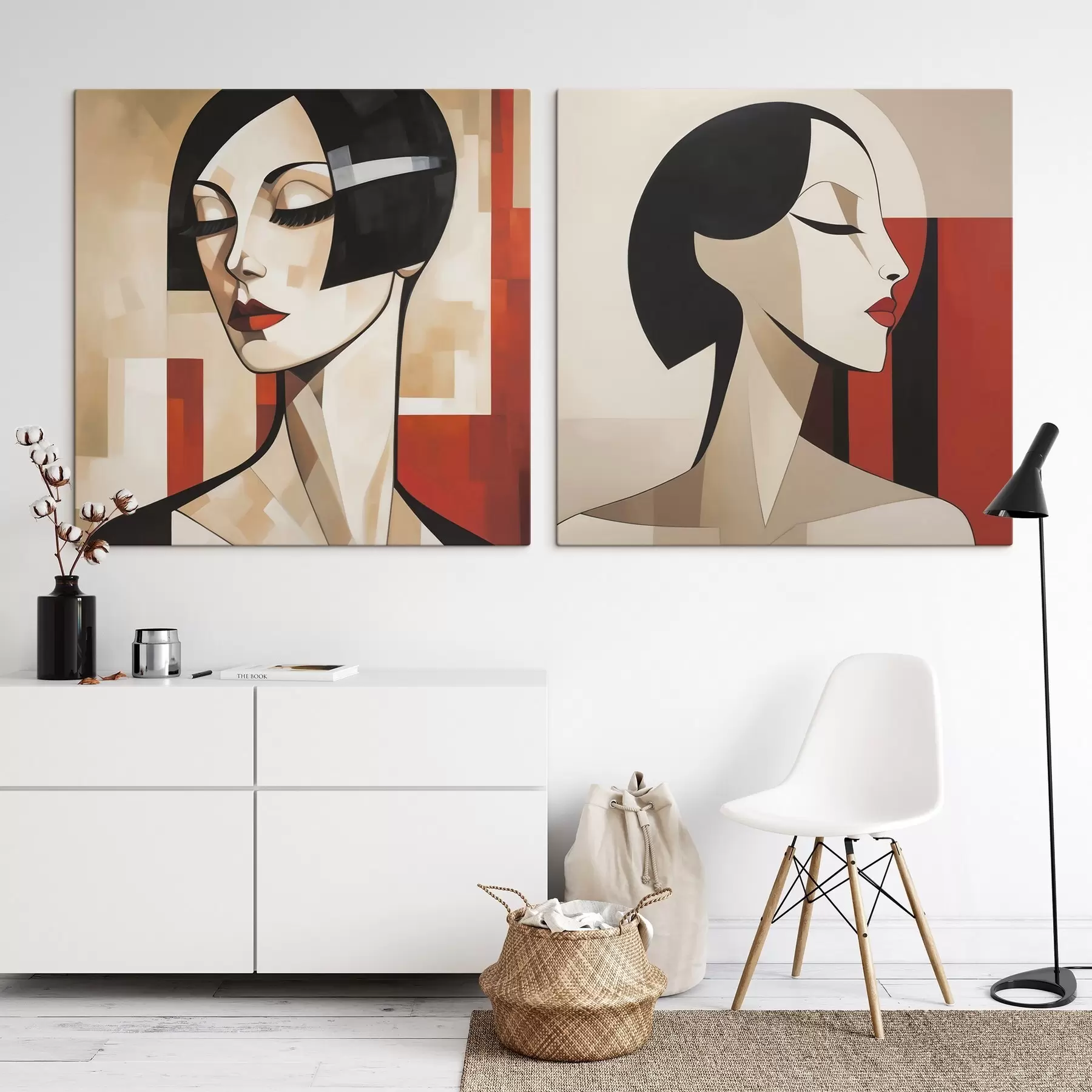 Tablouri Portret feminin abstract m31011