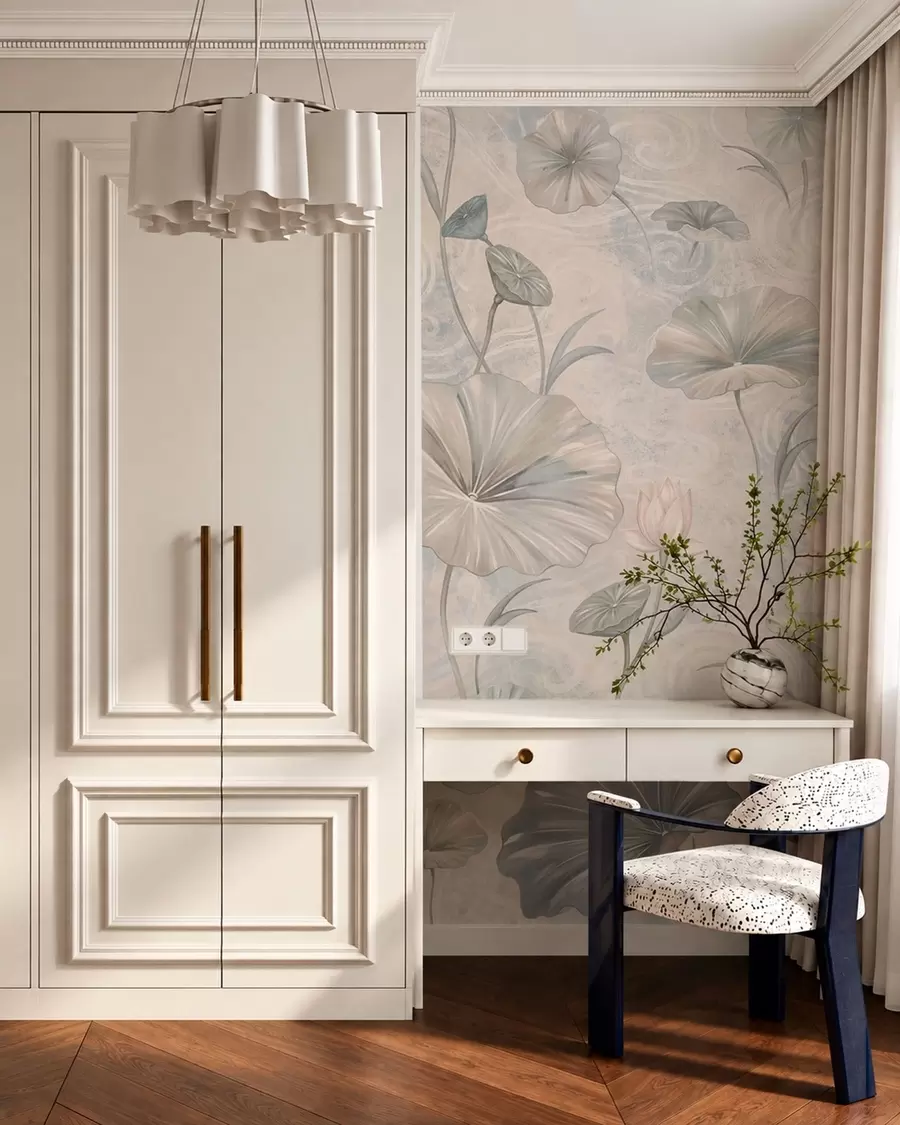 fototapet Lotus în pastel w05808