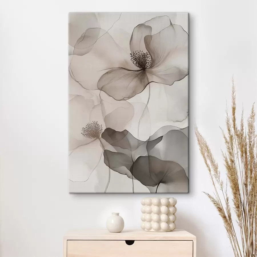 Tablouri Motive florale transparente s50752