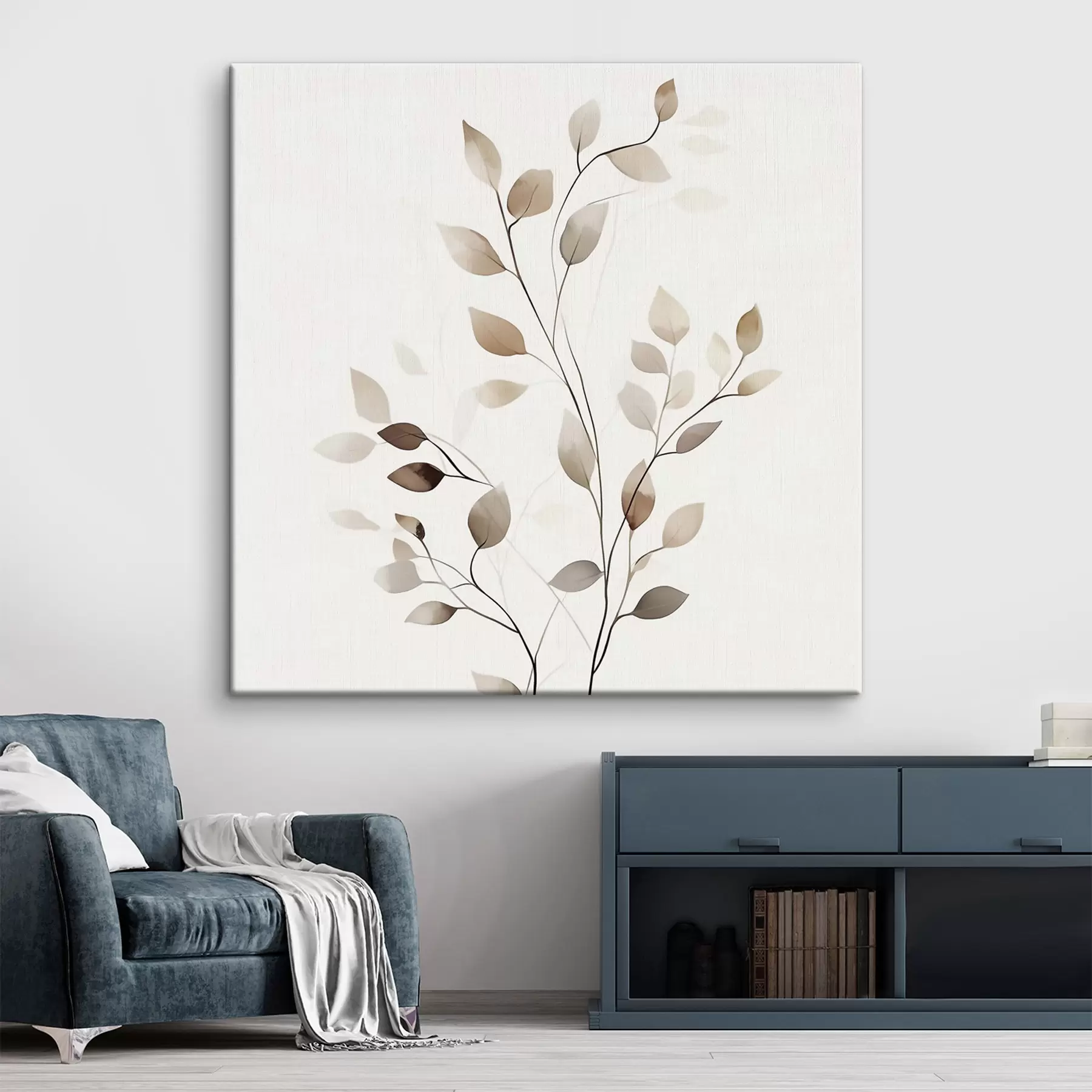 Tablouri Ramură grafică elegantă s50763