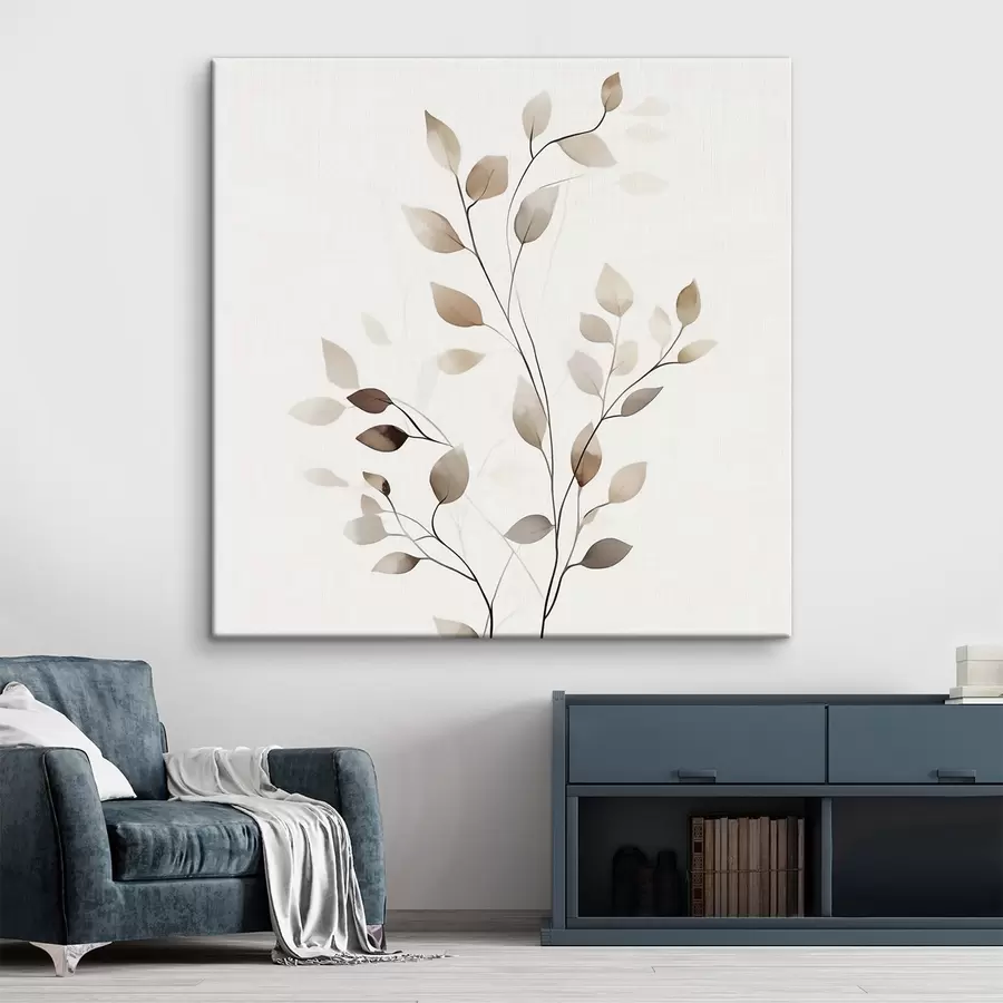 Tablouri Ramură grafică elegantă s50763