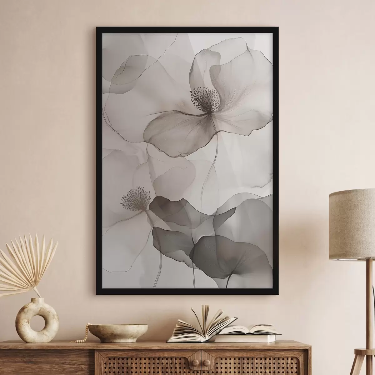 Poster Motive florale transparente f50752