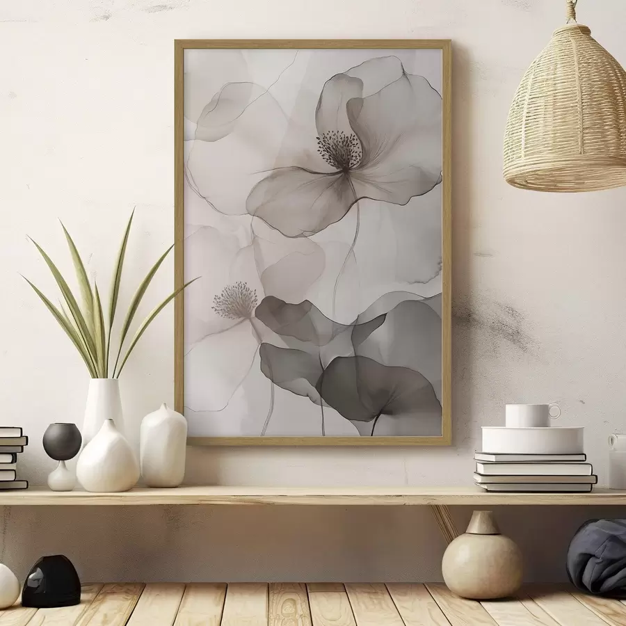 fototapet Motive florale transparente f50752