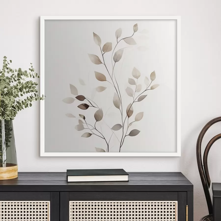 fototapet Ramură grafică elegantă f50763