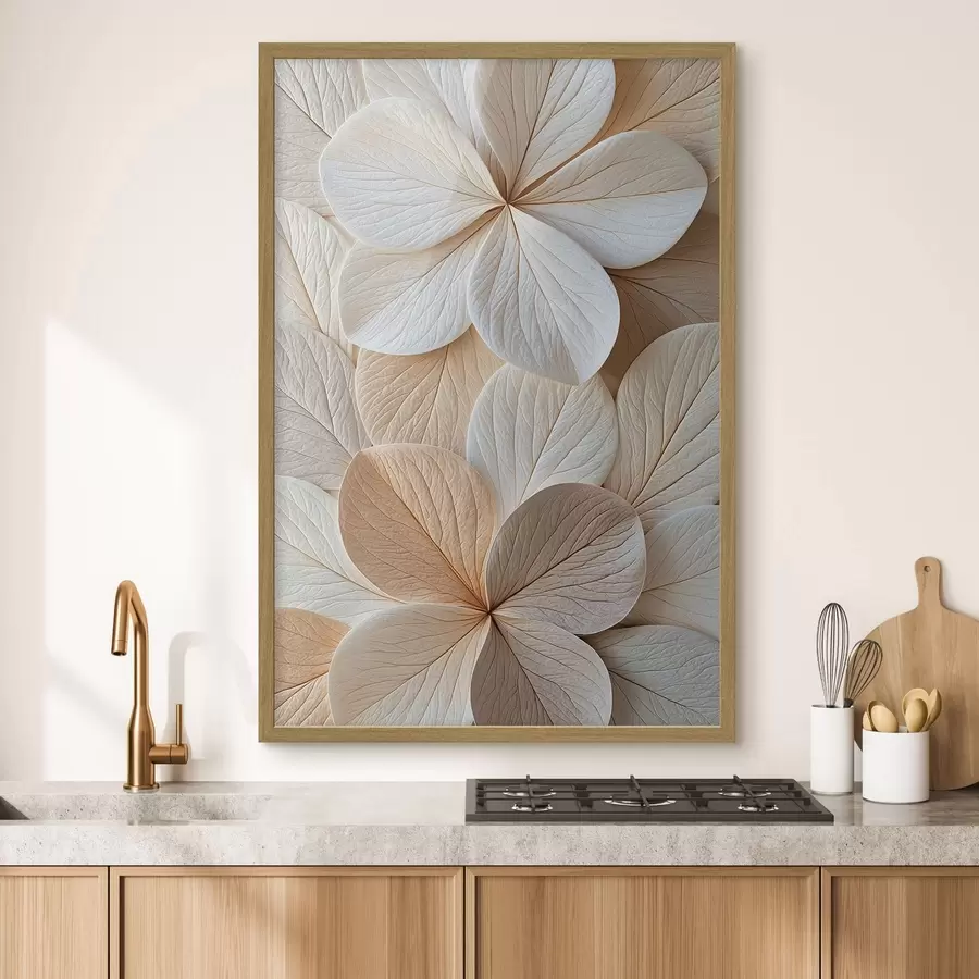 fototapet Petale de flori abstracte f50858