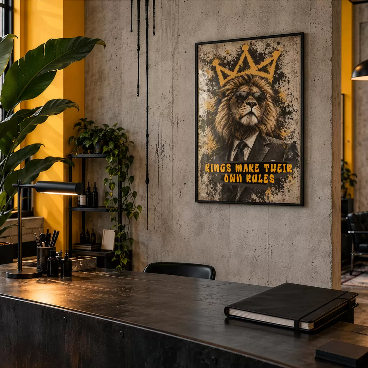 Poster Regele propriilor sale reguli f50643