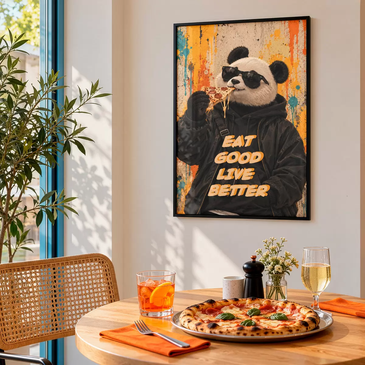 Poster Mănâncă sănătos, trăiește mai bine f50648