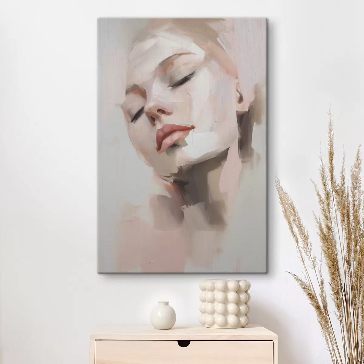 Tablouri Portret abstract al unei tinere s50977